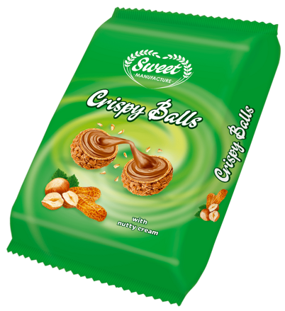 CRISPY BALLS NUTTY 200g oříškové kuličky