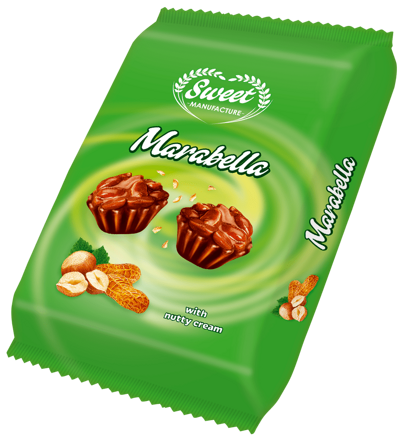 MARABELLA 200g oříškové košíčky