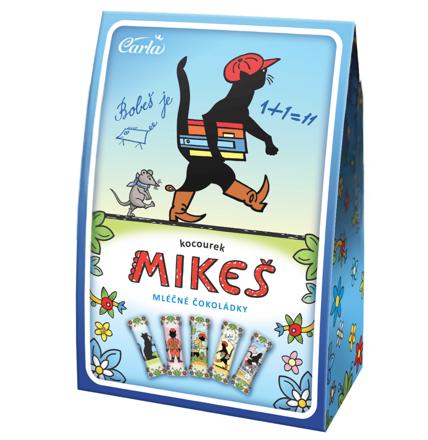 CARLA MIKEŠ 125g mléčné čokoládky