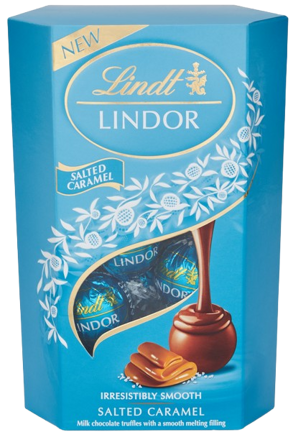 LINDOR 200g karamelové bonbóny