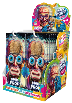 MAD PROF GUMMY 19g želé cukrovinka (Baleni:20ks 1ks=10,50Kč)