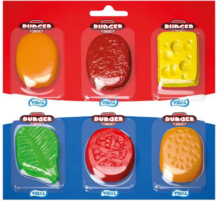 BURGER JELLY 66 g ovocné želé