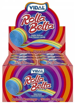 ROLLA BELTA 19g kyselý pásik (Balenie:24ks 1ks=7,90Kč)