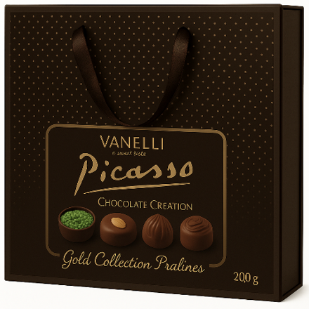VANELLI PICASSO BLACK 200g dezert/taška