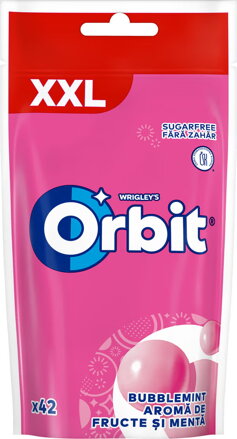 ORBIT BUBBLEMINT 56g ovocné žvýkačky