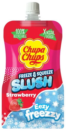 CHUPA CHUPS SLUSH 250ml ledová dreň  (jahoda)
