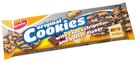 MULINO COOKIES 100g máslové sušenky s polevou