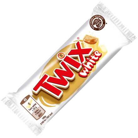 TWIX WHITE 46g karamelová tyčinka