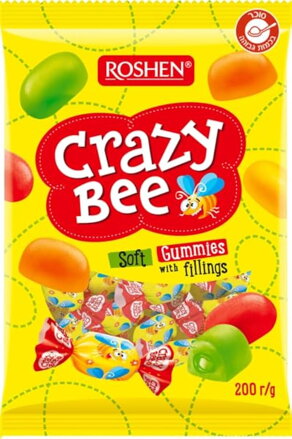 ROSEN CRAZY BEE 200g želé bonbóny