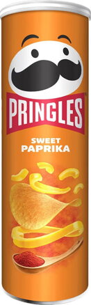 PRINGLES SWEET PAPRIKA 165g sladká paprika chipsy PRINGLES SWEET PAPRIKA 165g sladká paprika chipsy