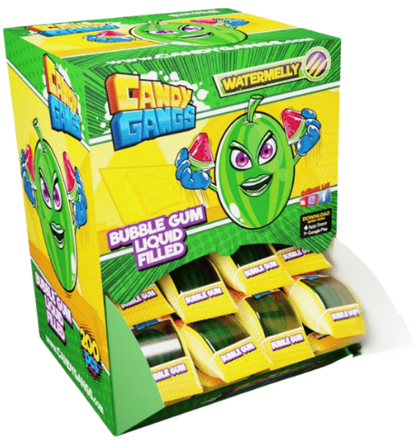 CANDY GANGS WATERMELLY 5g zvýkačky (Balení:200ks 1ks=1Kč) CANDY GANGS WATERMELLY 5g zvýkačky (Balení:200ks 1ks=1Kč)