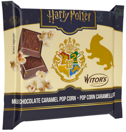 HARRY POTTER 40g mléčná s popcornem
