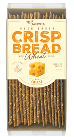 DANVITA CRISP BREAD 130g sýr