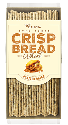DANVITA CRISP BREAD 130g cibule