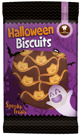 HALLOWEEN NETOPÝR 200g sušenky s polevou
