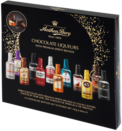 ANTHON BERG LIQUERS 187g likérové pralinky