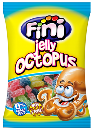 JELLY OCTOPUS 75g želé bonbóny