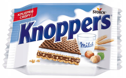 KNOPPERS 25g lískovo-oříškový keks