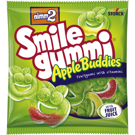 NIMM2 APPLE BUDDIES 90g želé bonbóny