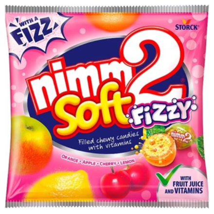 NIMM2 SOFT FIZZY 90g šumivé bonbóny