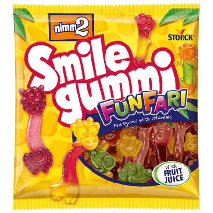 NIMM2 FUNFARI 90g želé bonbóny