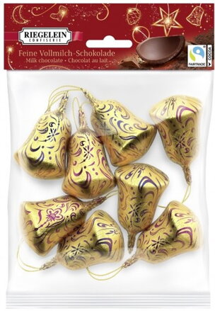 CHRISTMAS BELLS 100g mléčné čokoládky CHRISTMAS BELLS 100g mléčné čokoládky