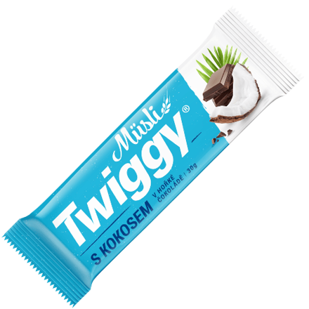 TWIGGY MŰSLI 40g kokosová tyčinka