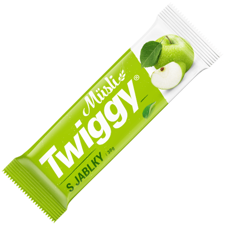 TWIGGY MŰSLI 40g jablečná tyčinka