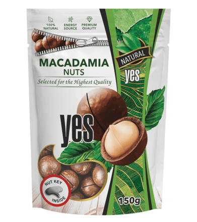 MACADAMIA NUTS 150g ořechy natural