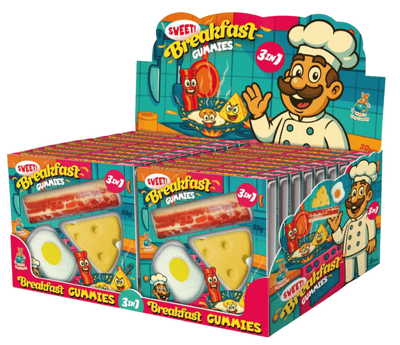BREAKFAST GUMMIES 33g želé cukrovinka (Balení: 20ks 1ks=10,50Kč)