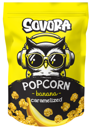 POPCORN BANAN 90g banánový