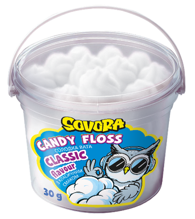 CUKROVÁ VATA 30g klasik