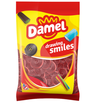 DAMEL RED WHEELS 1kg želé bonbóny 