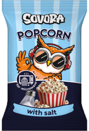 MICROWAVE POPCORN SALT 90g slaný