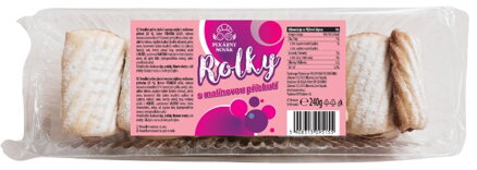 ROLKY 240g malinové