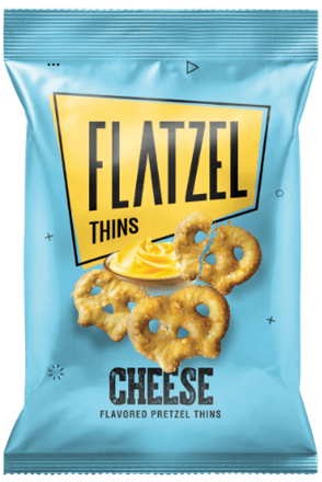 FLATZEL CHEESE 85g slané preclíky 