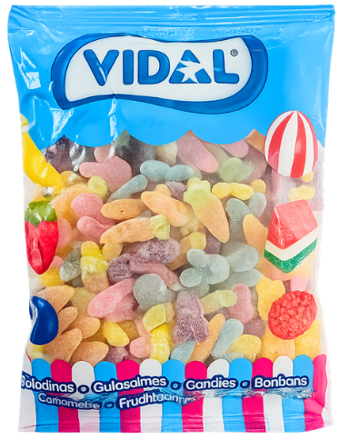 VIDAL RABBIT & CARROTS 1kg želé bonbóny