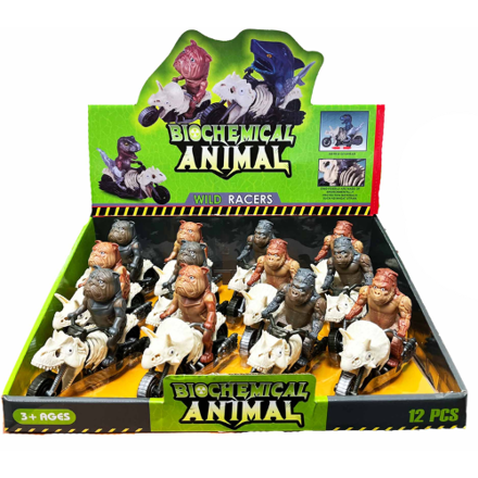 BIOCHEMICAL MOTOCYCLE 10g hračka+bonbóny (Balení:12ks 1ks=32,50Kč)