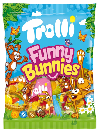 FUNNY BUNNIES 200g želé bonbóny