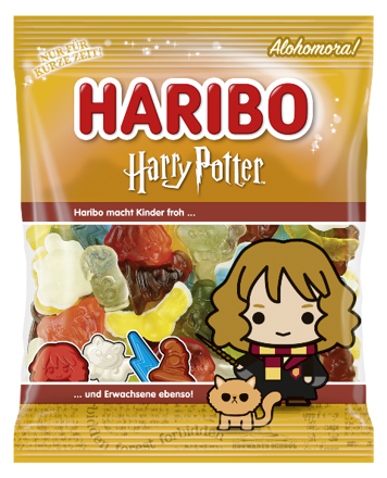 HARIBO HARRY POTTER YELLOW 160g želé bonbóny