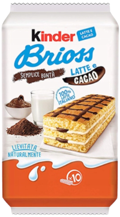 KINDER BRIOSS COCOA 280g kakaové dortíky
