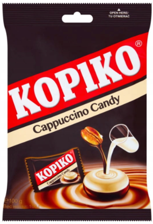 KOPIKO CAPPUCCINO 100g kávové bonbóny
