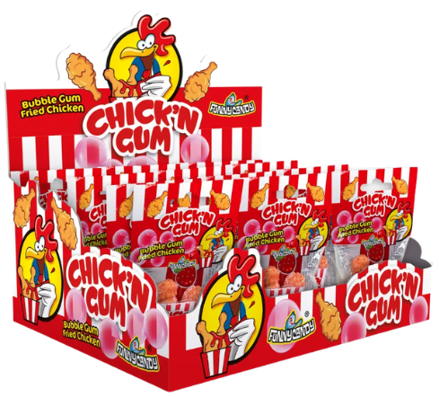CHICK & GUM 21g žvýkačky (Balení:12ks 1ks=9Kč)