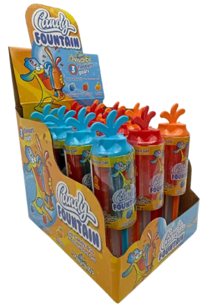 CANDY FOUNTAIN 51g zábavná cukrovinka (Balení:12ks 1ks=19,50Kč)