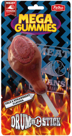 MEGA GUMMIES KUŘE 120g ovocné želé