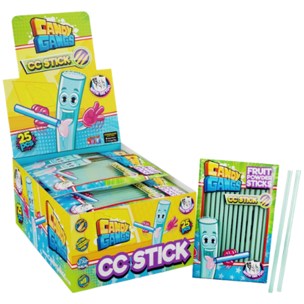 CANDY GANGS CC STICK 10g cukrovinka (Balenie:25ks 1ks=3,50Kč)