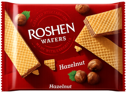 ROSHEN WAFERS 72g oříškové kekesy