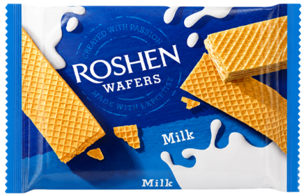 ROSHEN WAFERS 72g mléčné keksy