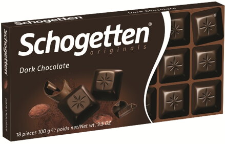 SCHOGETTEN DARK 100g hořká čokoláda