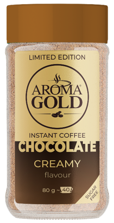 AROMA GOLD CHOCOLATE 80g čokoládová instantní kava